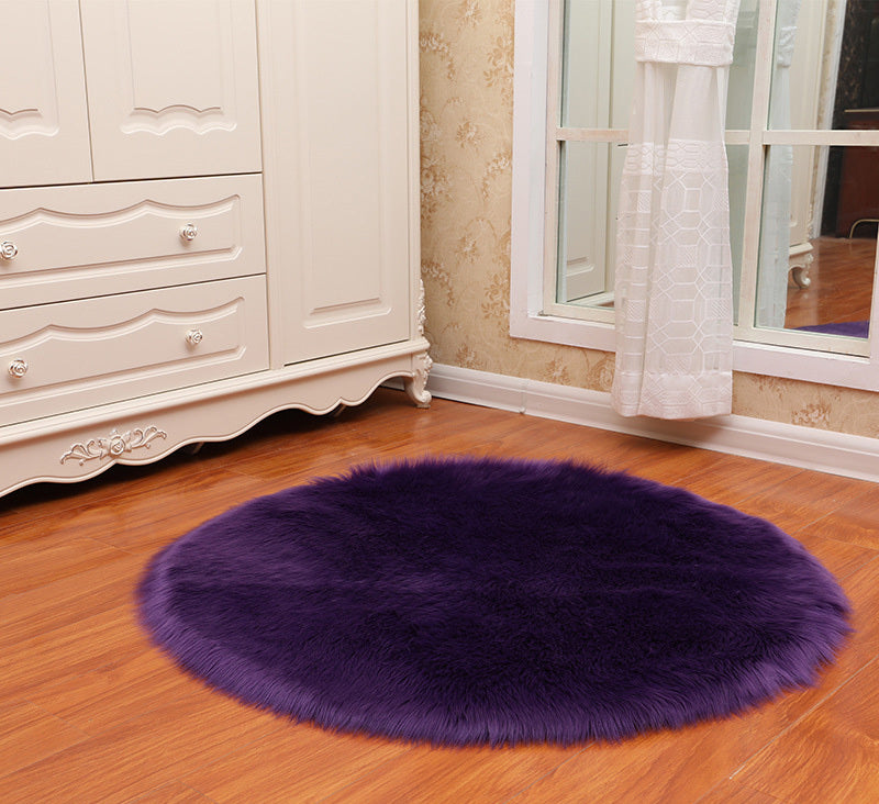 Soft Faux Sheepskin Area Rugs