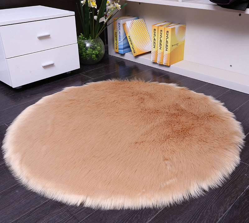 Soft Faux Sheepskin Area Rugs