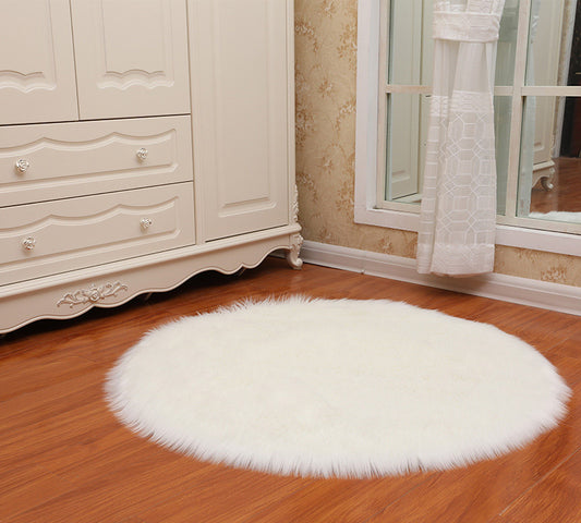 Soft Faux Sheepskin Area Rugs