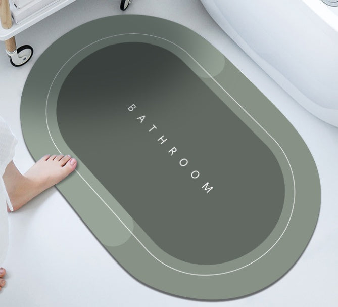 Quick-Drying Diatom Mud Bathroom Floor Mat