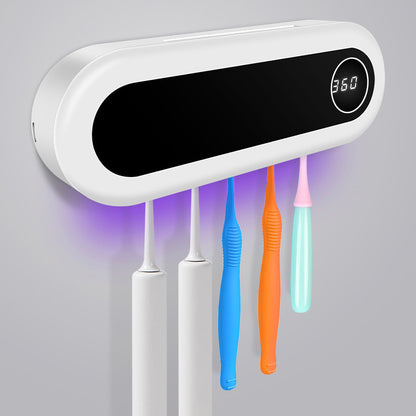 Smart Wall-Mounted Toothbrush Holder