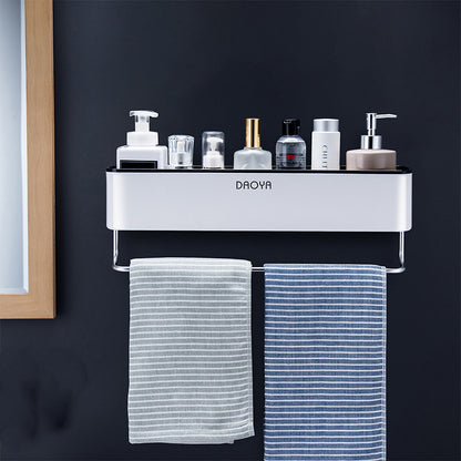 Durable Plastic Bathroom Shelf