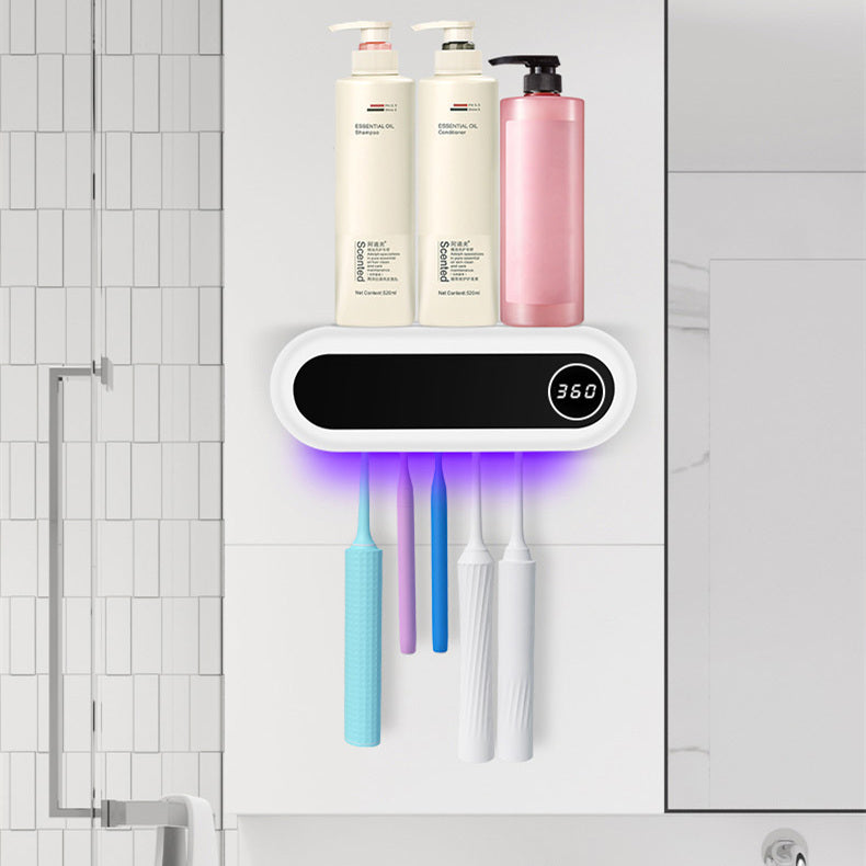 Smart Wall-Mounted Toothbrush Holder