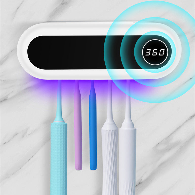 Smart Wall-Mounted Toothbrush Holder