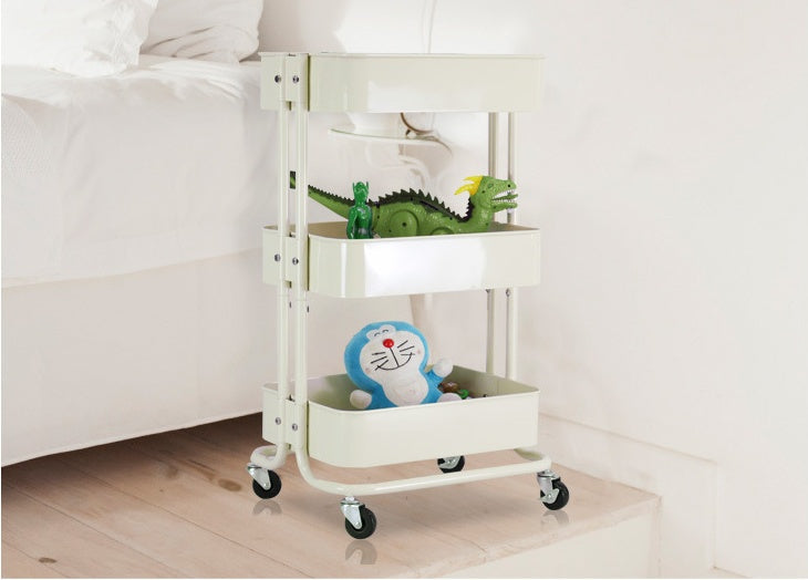 Large Steel Kitchen Storage Trolley