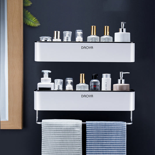 Durable Plastic Bathroom Shelf