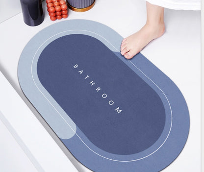 Quick-Drying Diatom Mud Bathroom Floor Mat