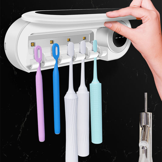 Smart Wall-Mounted Toothbrush Holder