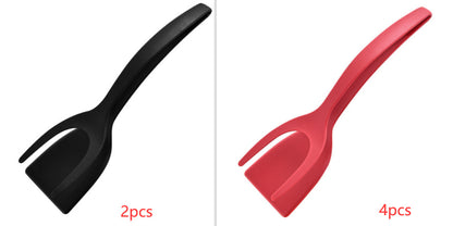 2-in-1 Grip & Flip Tongs