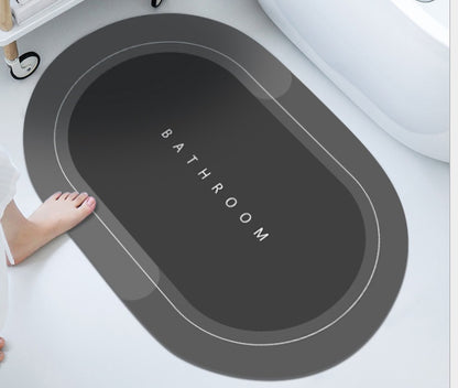 Quick-Drying Diatom Mud Bathroom Floor Mat